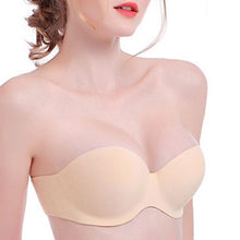 CleavageBand® Strapless Push Up Clear Band Bra - ShopCleavageCouture